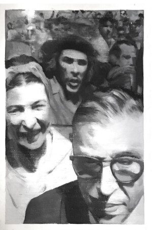 Sartre, Simone de Beauvoir, el Che. Ser