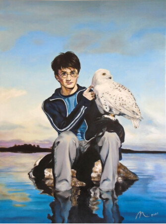 Harry Potter y su mascota