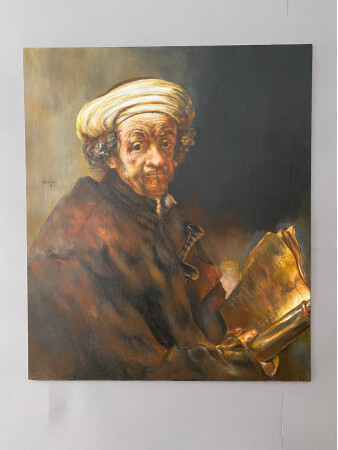 Tributum Rembrandt (Autorretrato como san Pablo)