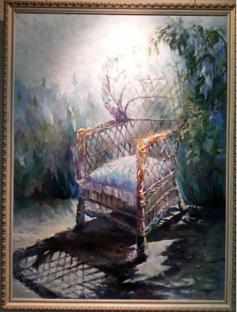 SILLÓN DE MIMBRE