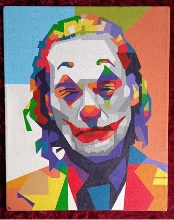 El joker Pop art