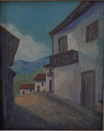 CALLE DE PUEBLO DE LA SIERRA