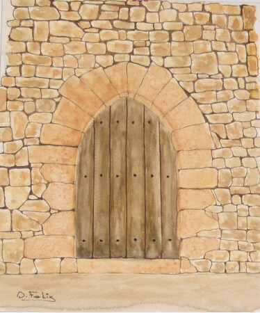 La puerta del castillo