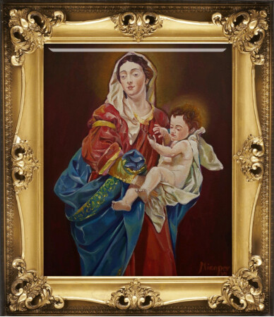 VIrgen con niño