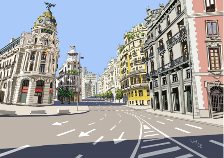 MADRID QUE NI PINTADO