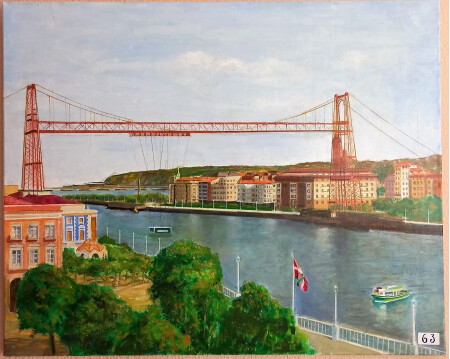 Nº 63 - PUENTE COLGANTE CON IKURRIÑA