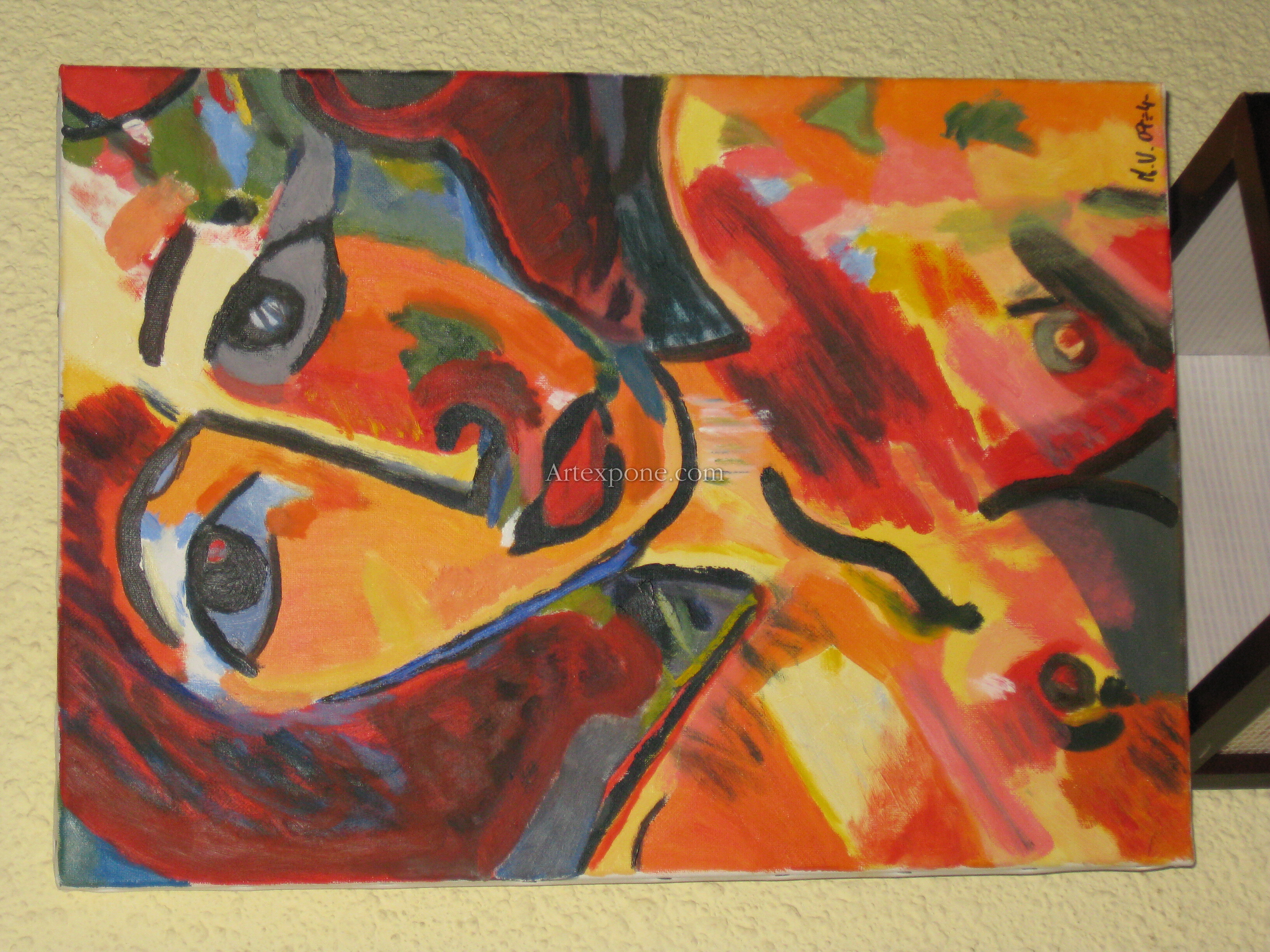 arte de mujer triste