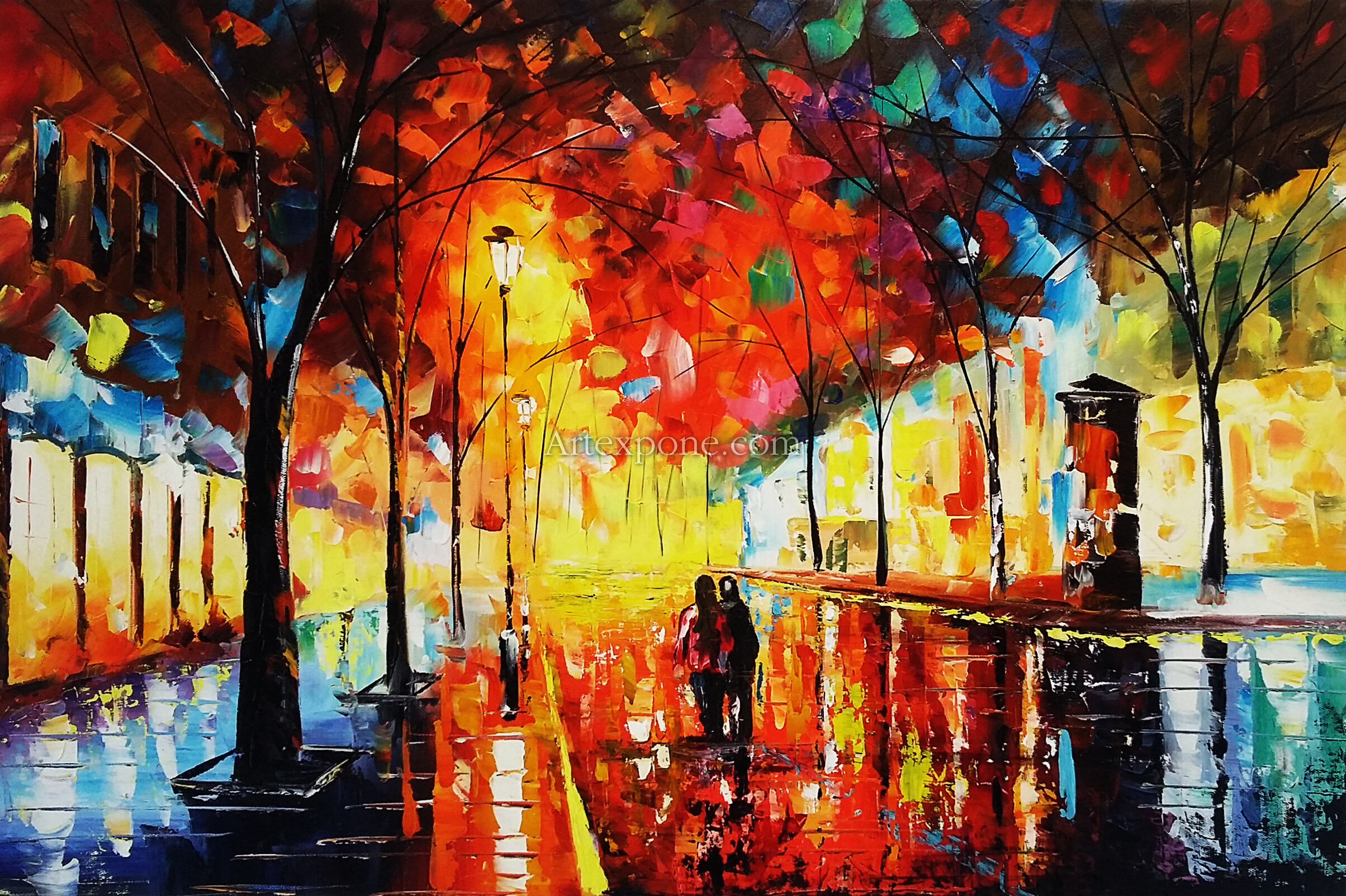 "Paisaje abstracto", Felipe Restrepo Fernandez. Obra de ...