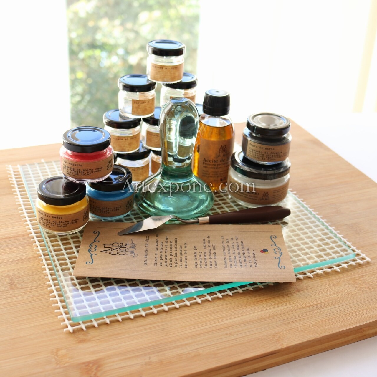 Caja Maestro del Óleo, set para hacer pintura al óleo | Artexpone.com