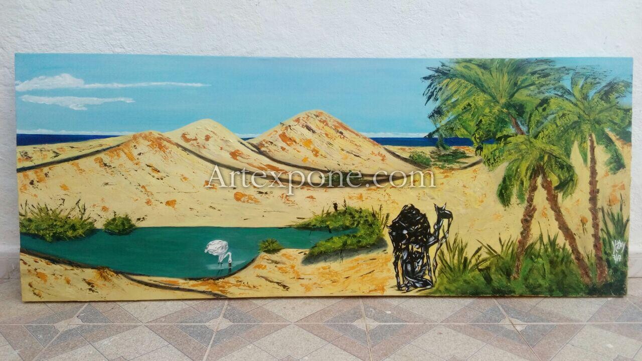 Palmeras En El Desierto Kathy Marin Obra De Arte Artexpone Com Abonado de palmeras en el jardín. palmeras en el desierto kathy marin