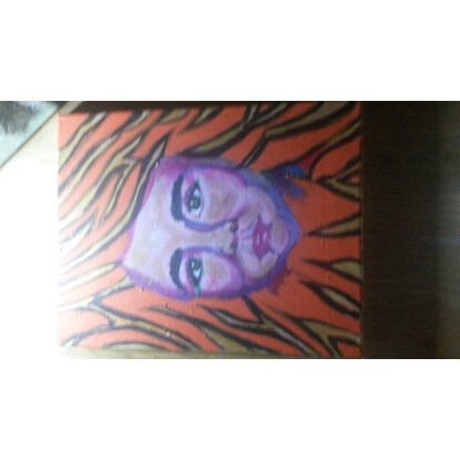 Retrato animal print