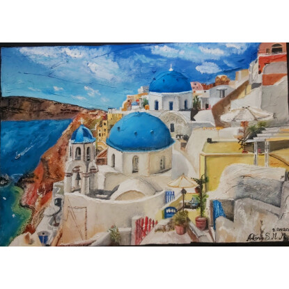 Santorini.