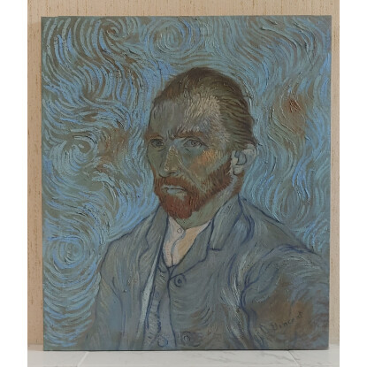 Vincent Van Gogh, Beautiful painting signed and sealed in oil on canvas.