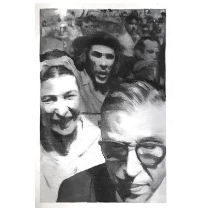 Sartre, Simone de Beauvoir, el Che. Ser