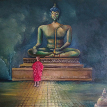 Ofrenda a Buda
