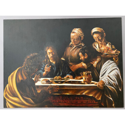 Tributum Caravaggio (Cena in Emmaus)