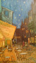 Terraza de café por la noche. Van Gogh reproducción del original