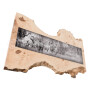 Fine Art Cebra Común sobre madera de Fresno